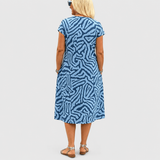 Giselle | Robe d’été imprimée