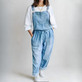 Hannah - Combinaison en denim décontractée
