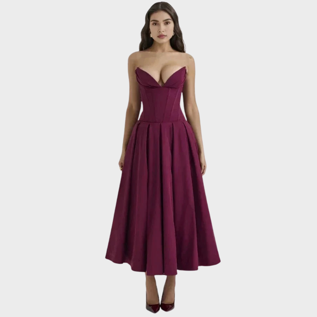 Harper | Robe midi élégante pour femme
