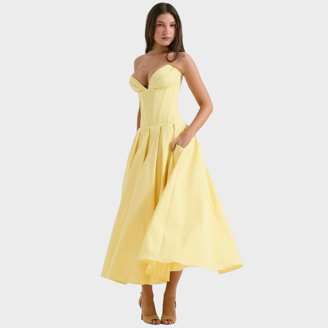 Harper | Robe midi élégante pour femme