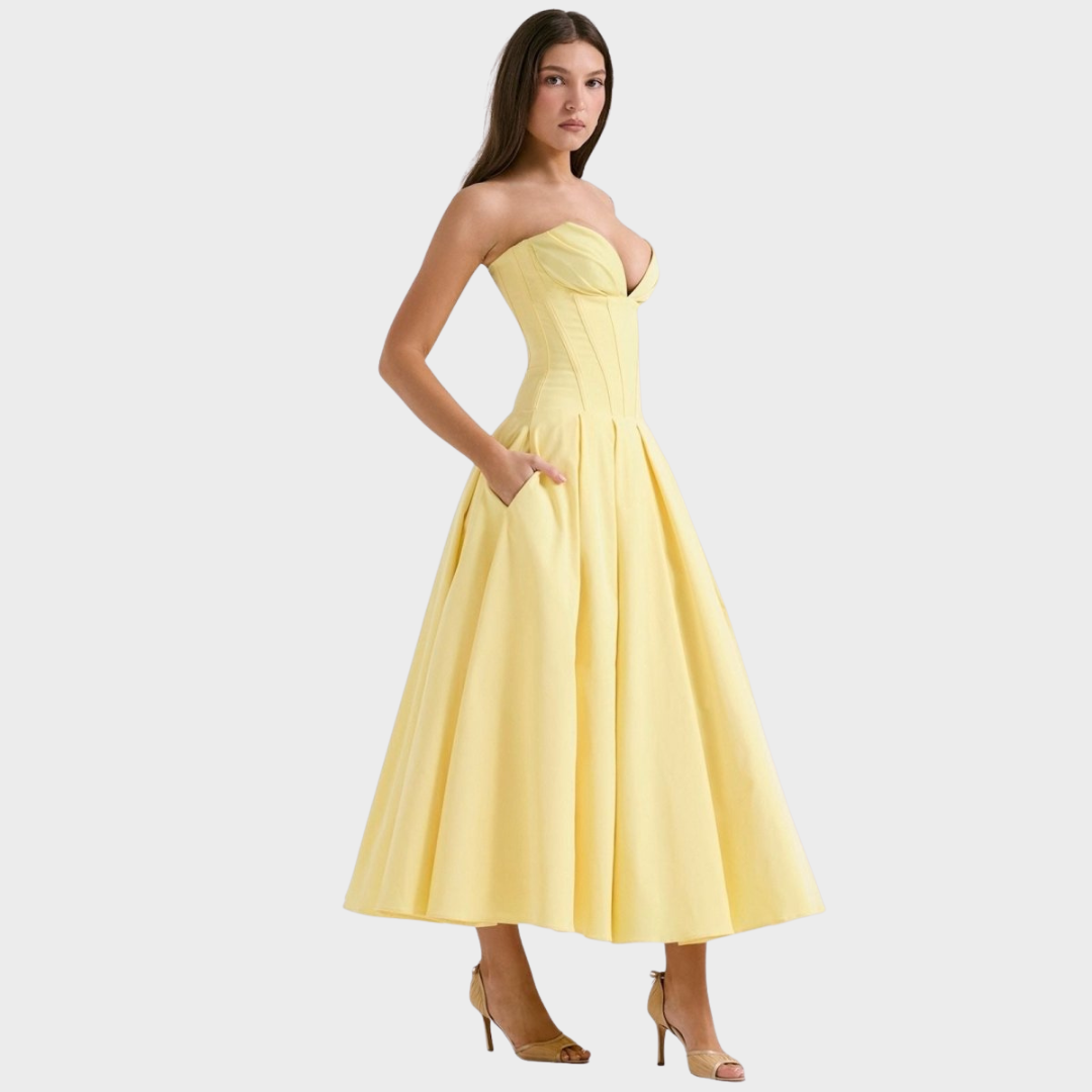 Harper | Robe midi élégante pour femme