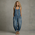 Harriet - Combinaison en denim élégante avec poches