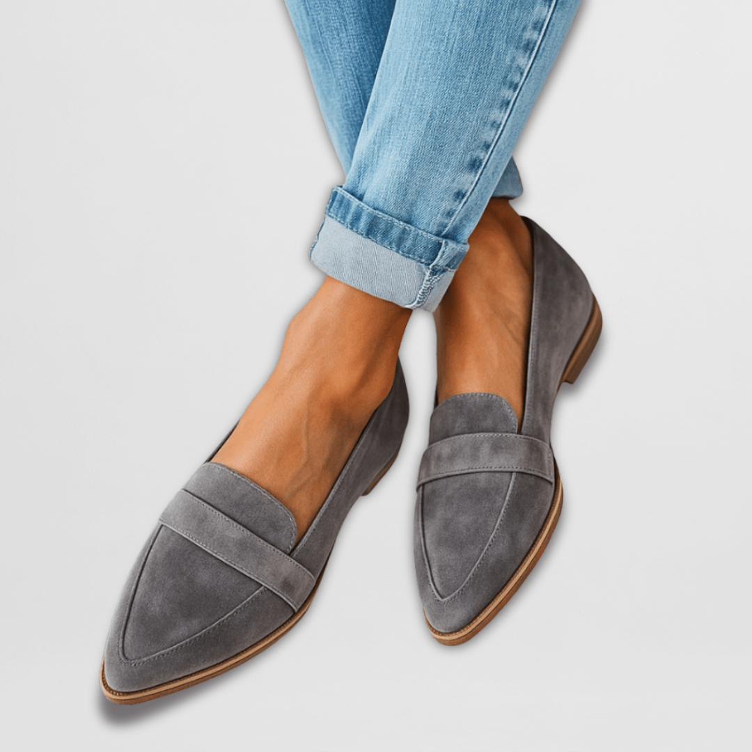 Helen | Mocassins orthopédiques en daim doux