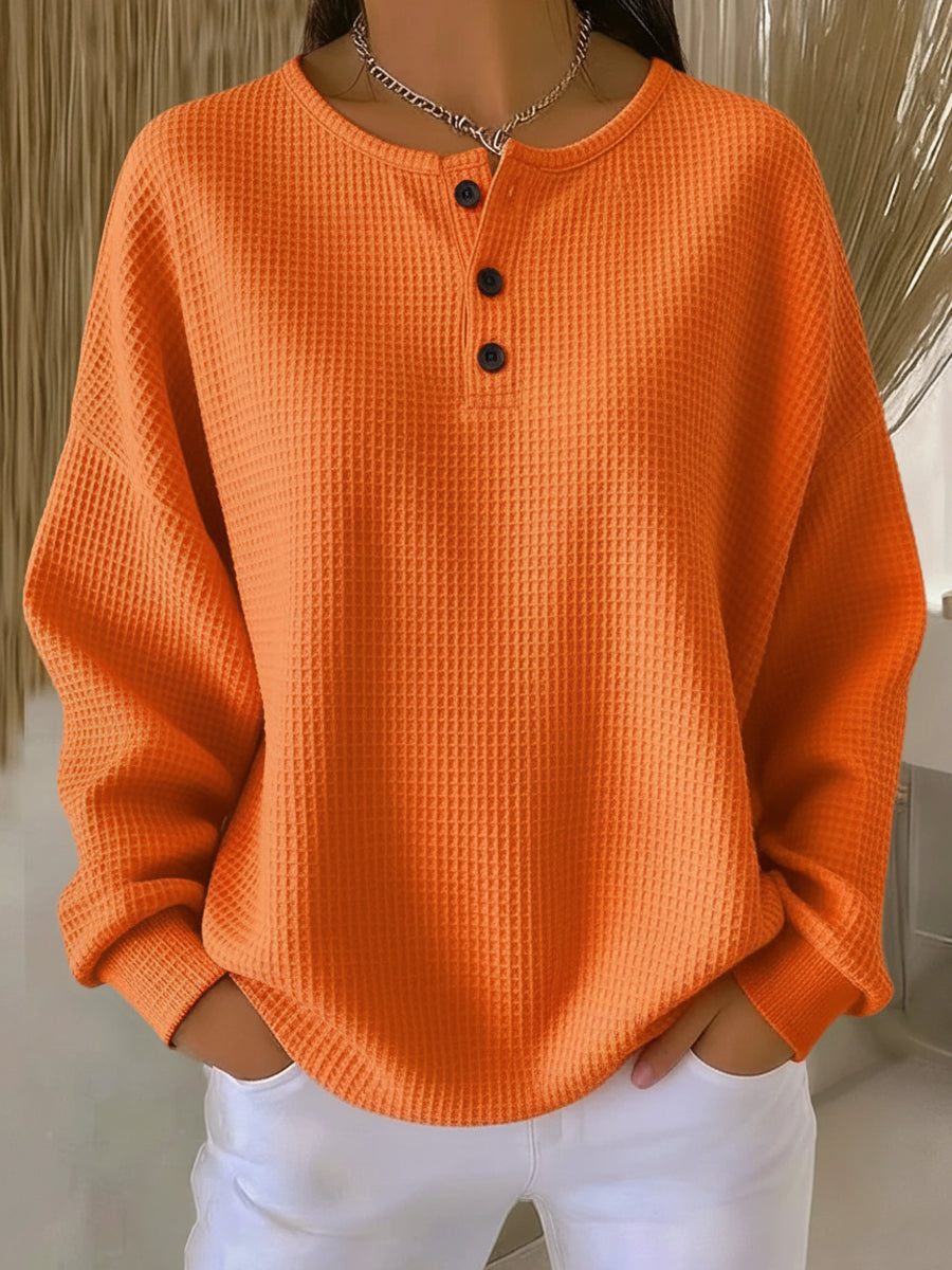 Helle | Pull douillet en tricot gaufré