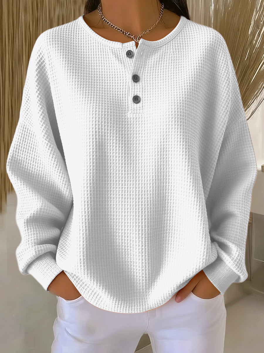 Helle | Pull douillet en tricot gaufré