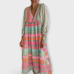 Hermine, robe décontractée et éclatante