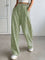 Hollis – Pantalon rayé à jambe large