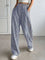 Hollis – Pantalon rayé à jambe large