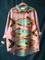 Ida | Blouse décontractée femme vintage à imprimé artistique poisson