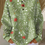 Ingrid | Pull à motif sapin de Noël
