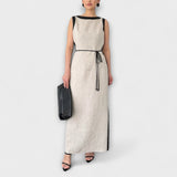 Irene - Robe chic sans manches