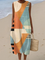 Iris - Robe midi multicolore polyvalente