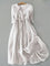 Isabel | Robe élégante à manches trois-quarts et taille nouée