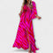 Isla - Robe colorée chic