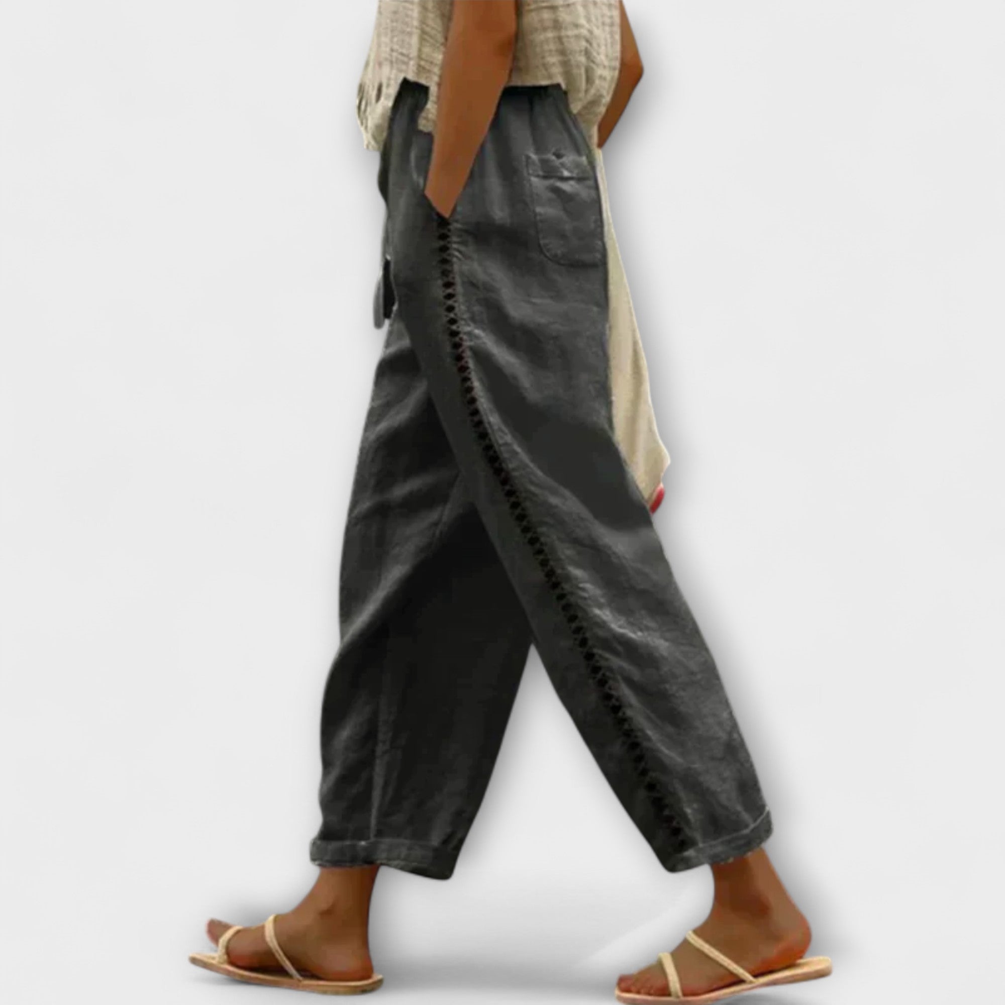 Isoldean – Pantalon en lin de qualité