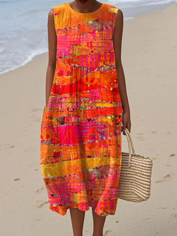 Ivy - Robe midi de tous les jours