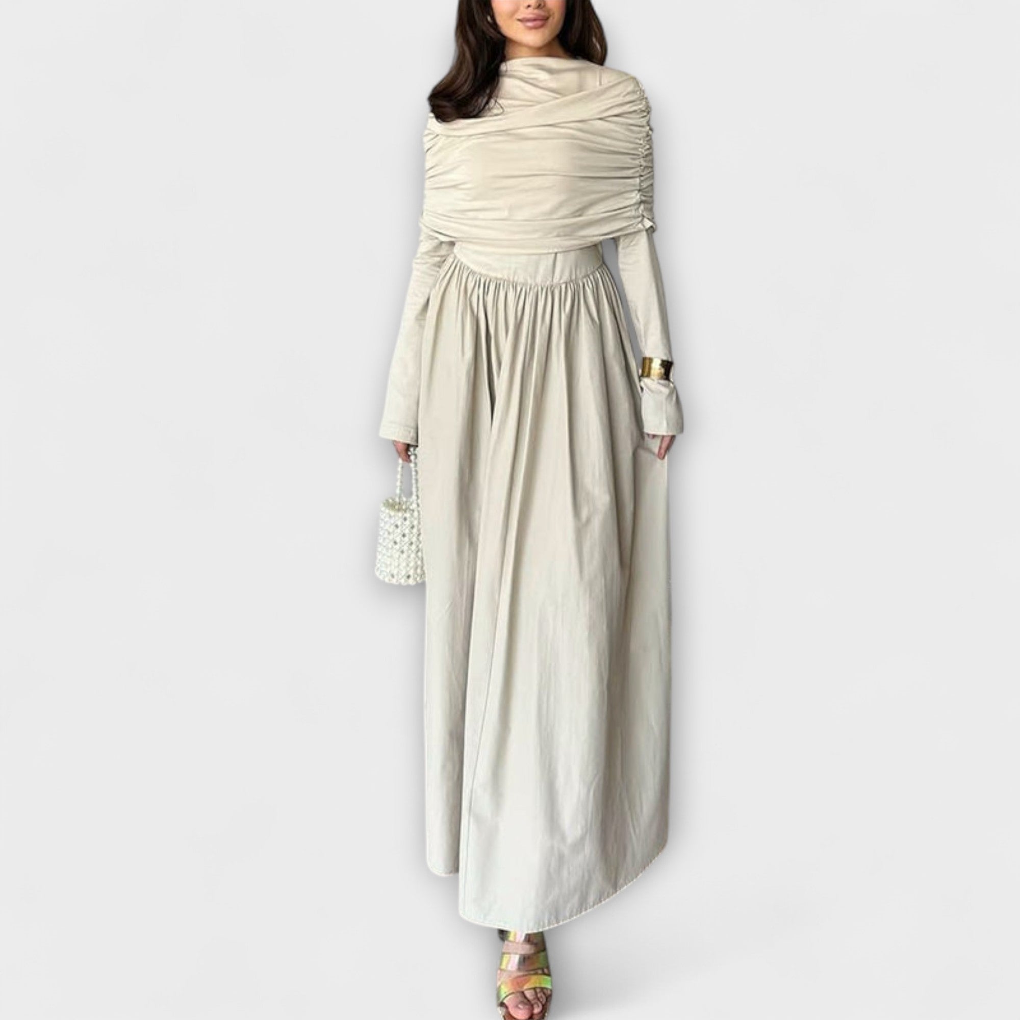 Jessica - Robe plissée décontractée