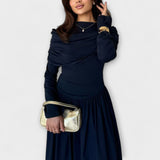 Jessica - Robe plissée décontractée