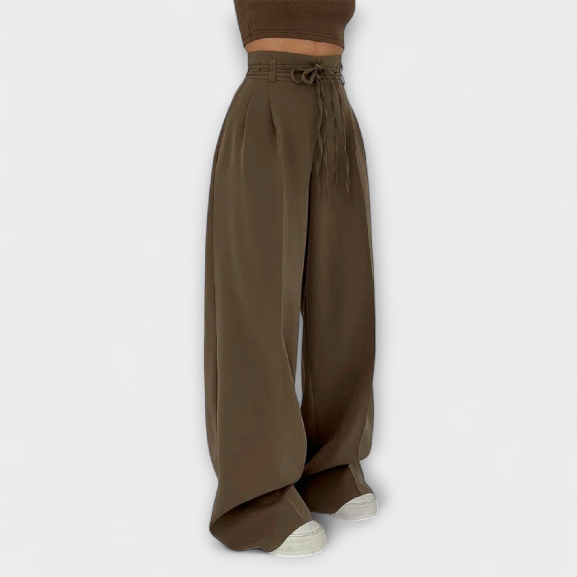 Jill – Pantalon décontracté à lacets