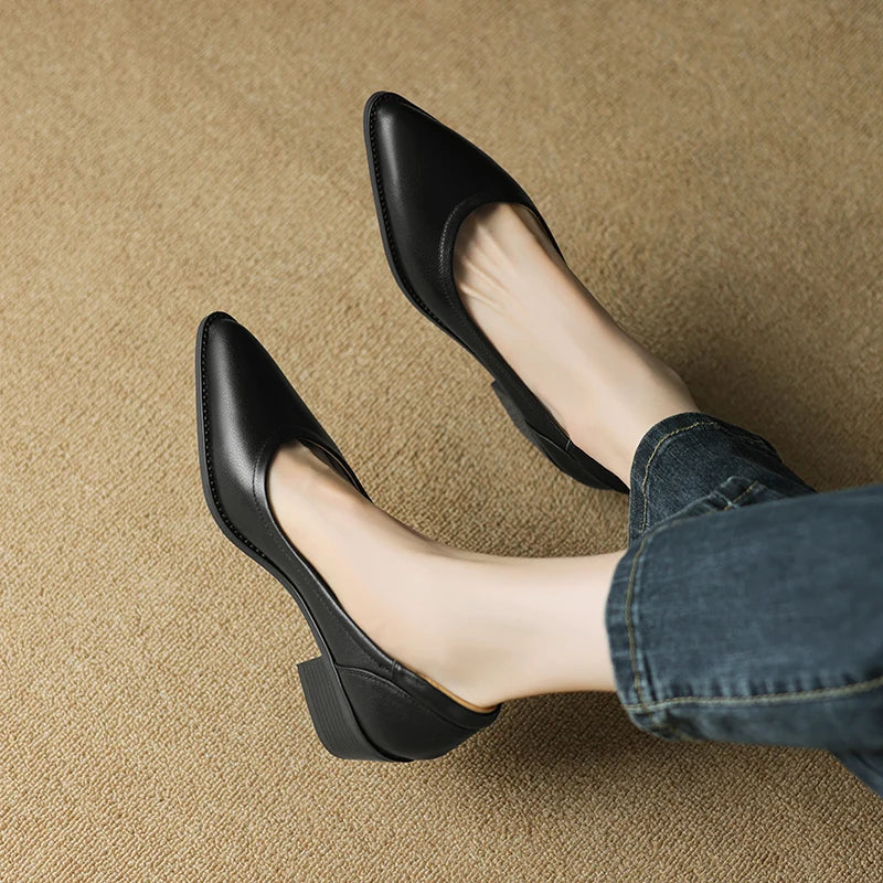 Joanna | Chaussures à talon moyen