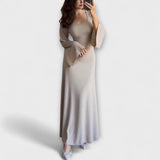Jocelyn - Robe en maille chic à détail de taille