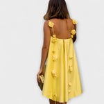 Jordan - Robe courte bustier chic à imprimé floral