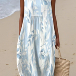 Joy - Robe midi classique à motif floral