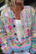 Xenia | Cardigan à imprimé fleuri coloré