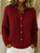 Katrina | Cardigan boutonné en tricot texturé