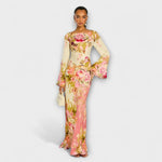 Kelly - Robe longue pour garden party