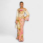 Kelly - Robe longue pour garden party