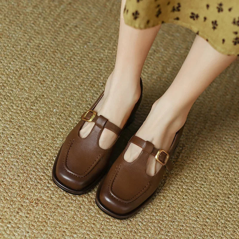 Kitty | Chaussures salomé style vintage