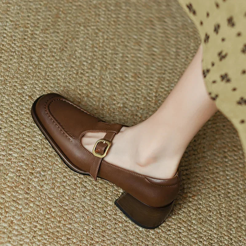 Kitty | Chaussures salomé style vintage