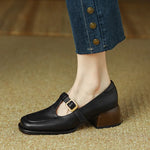 Kitty | Chaussures salomé style vintage