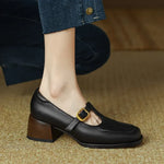 Kitty | Chaussures salomé style vintage