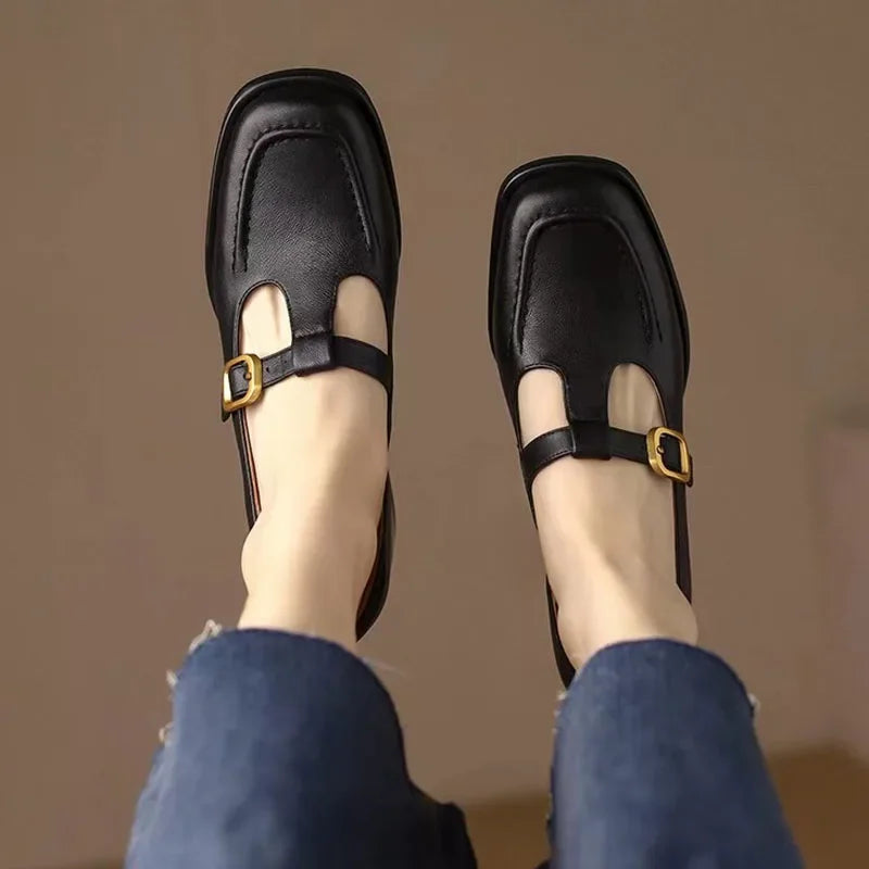 Kitty | Chaussures salomé style vintage