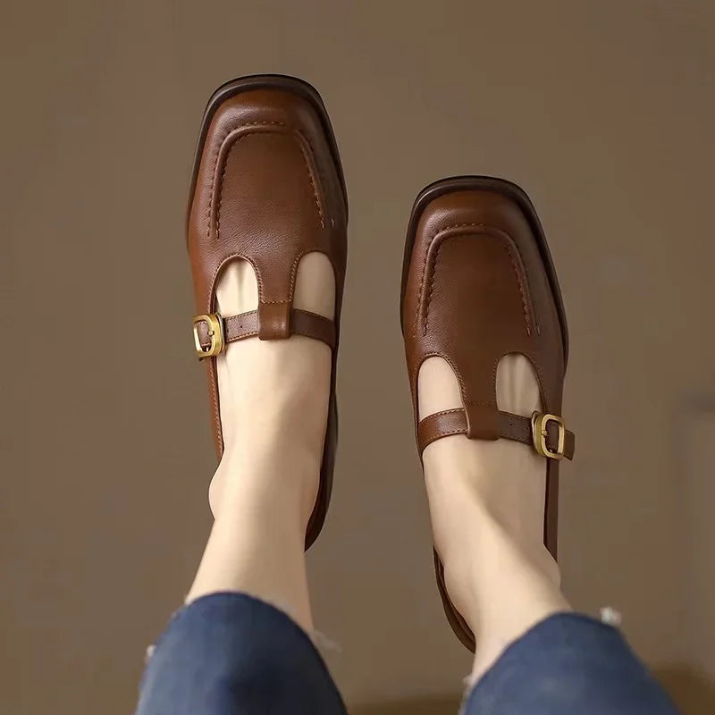 Kitty | Chaussures salomé style vintage
