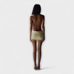 Kylie - Robe courte en tissu doux