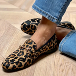 Lacey | Mocassins imprimé léopard