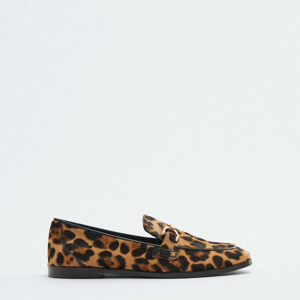 Lacey | Mocassins imprimé léopard