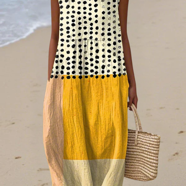 Leah - Robe midi de tous les jours