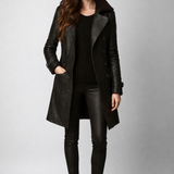 Lena | Manteau en cuir