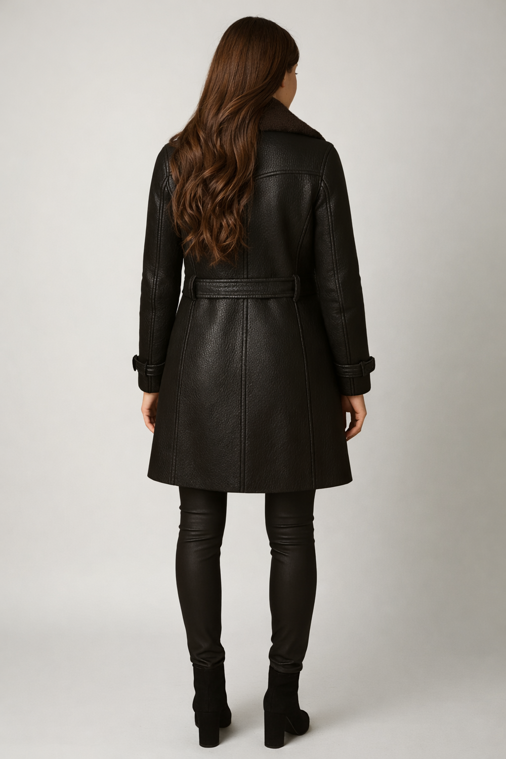 Lena | Manteau en cuir
