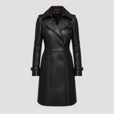 Lena | Manteau en cuir