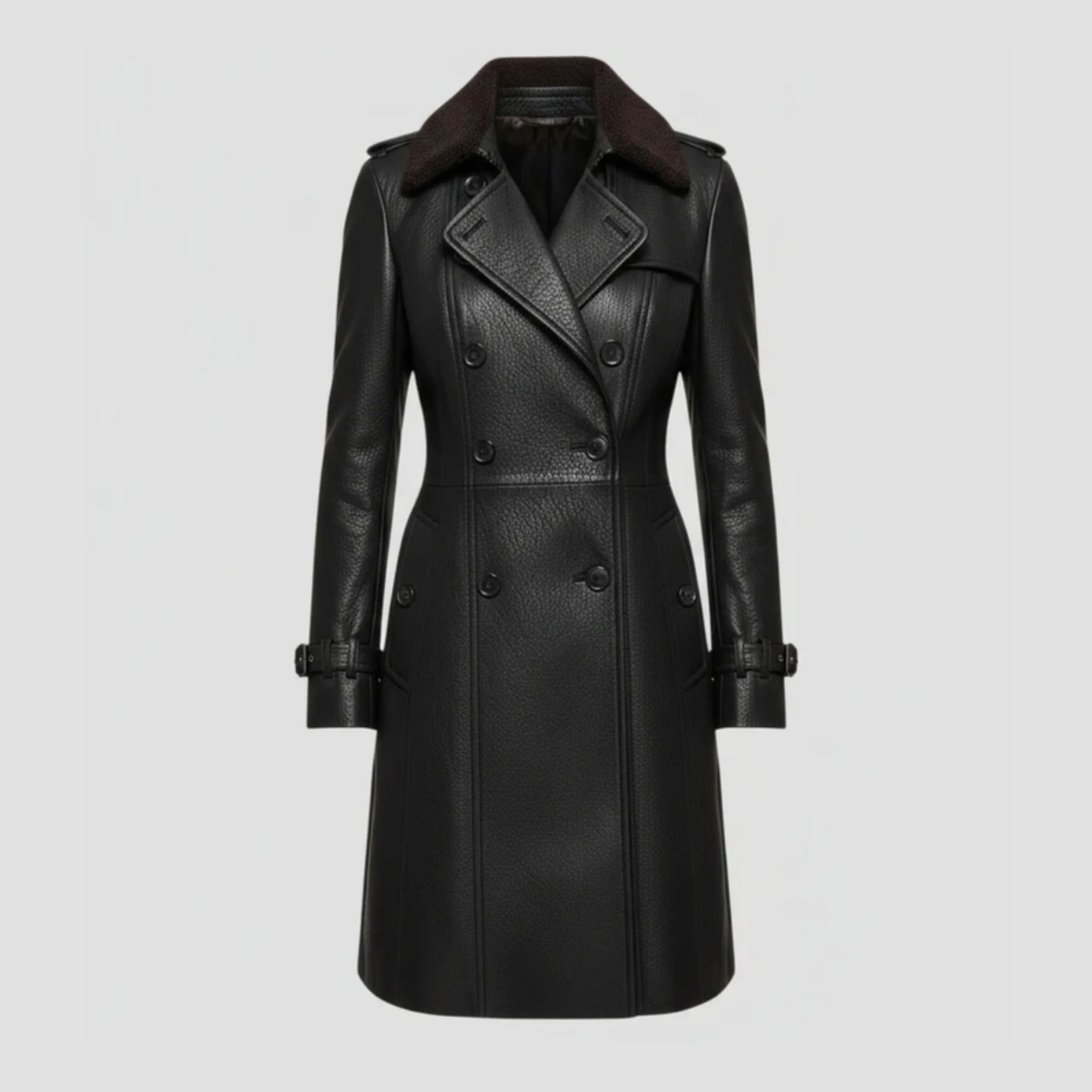 Lena | Manteau en cuir