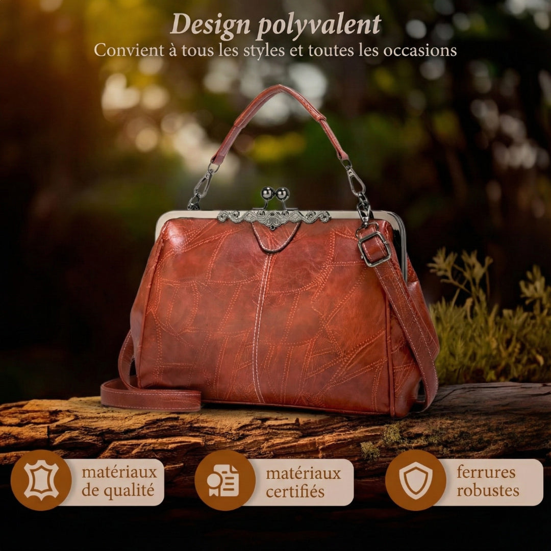 Lena Martha | Sac en cuir vintage