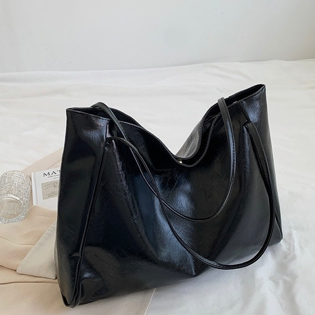 Lena Paula | Sac en cuir brillant