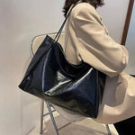 Lena Paula | Sac en cuir brillant