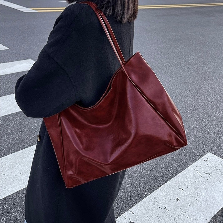 Lena Paula | Sac en cuir brillant