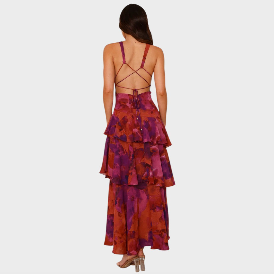 Lena | Robe longue élégante pour un style d'été sans effort
